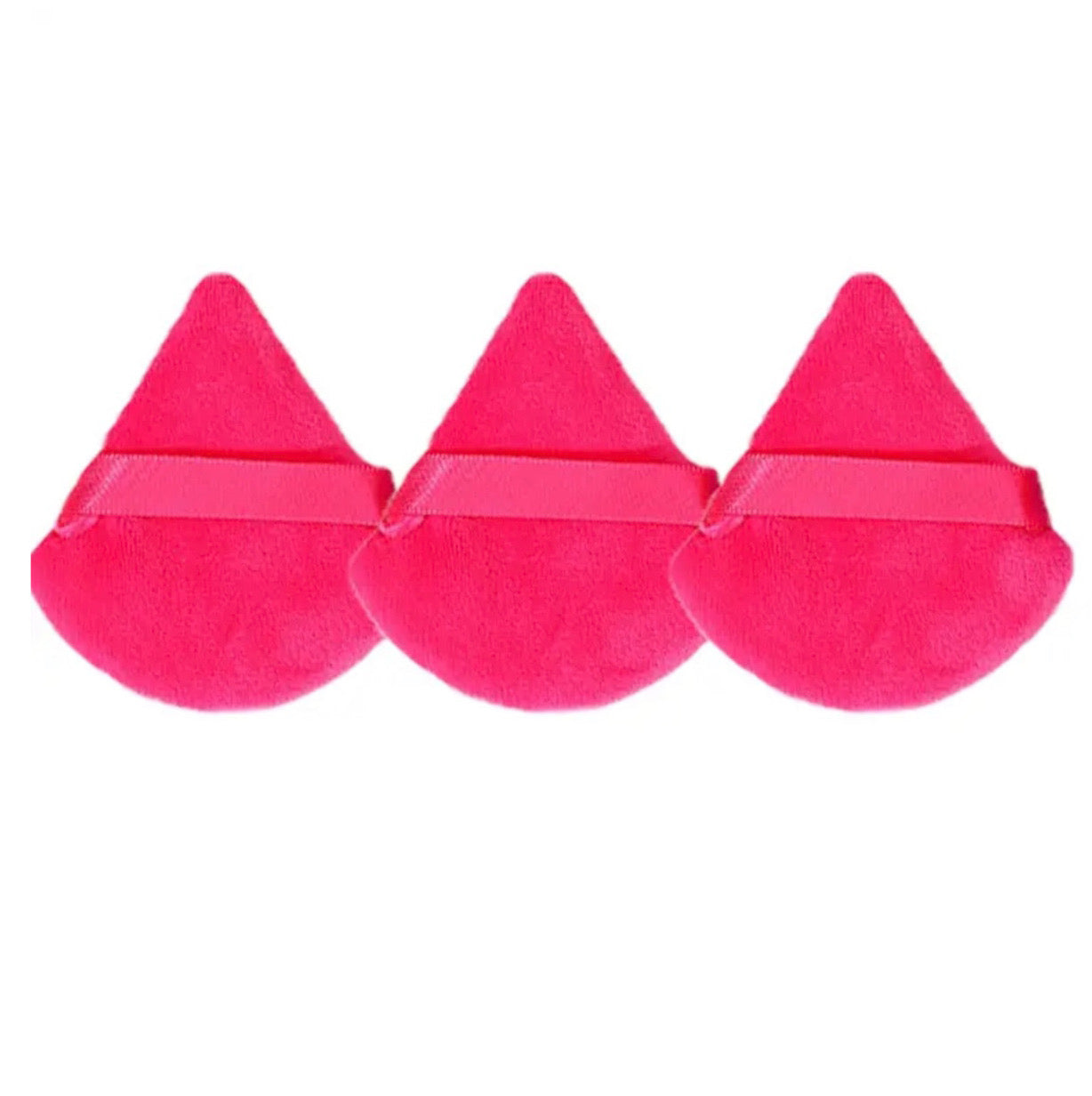 Pink Triangle Powder Puff